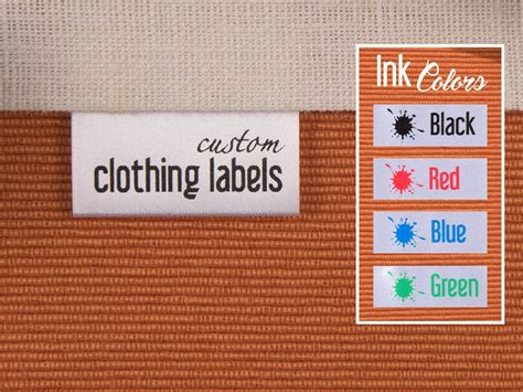 Printable Fabric Labels