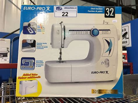 EURO-PRO SEWING MACHINE - Able Auctions