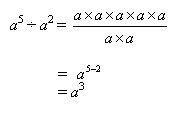 Subtracting Exponents (with worked solutions & videos)