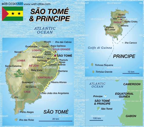 Sao Tome and Principe Map