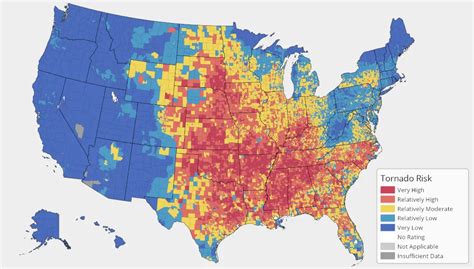 Tornado Risk Map