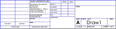 Title Blocks - 2022 - SOLIDWORKS Help