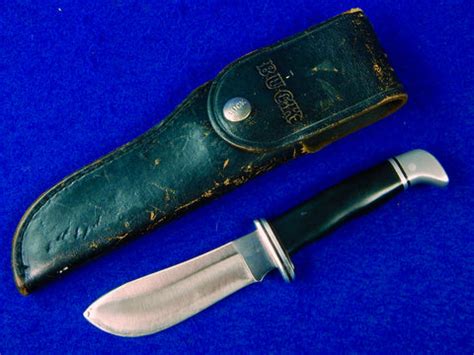 Vintage US Buck 103 Skinning Skinner Hunting Knife w/ Sheath – ANTIQUE & MILITARY FROM BLACKSWAN