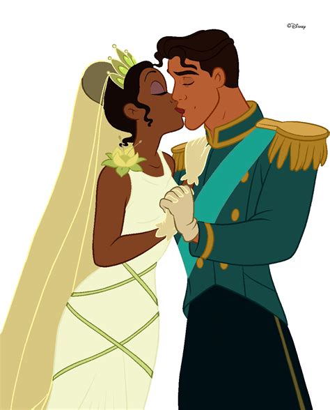 Tiana and Naveen by ElfStrings97 on DeviantArt