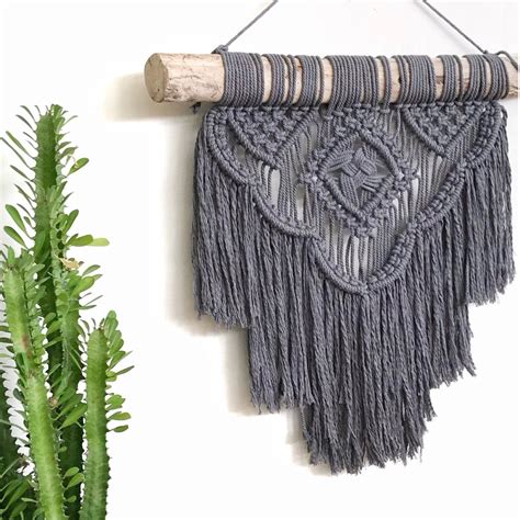 Macrame Wall Hanging Pattern Beginner Intermediate Odyssey DIY Macrame Wall Hanging, Manual ...