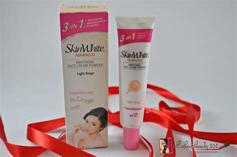 Product Review: SkinWhite Advanced Whitening Face Cream Powder (Light Beige) | All About Beauty 101