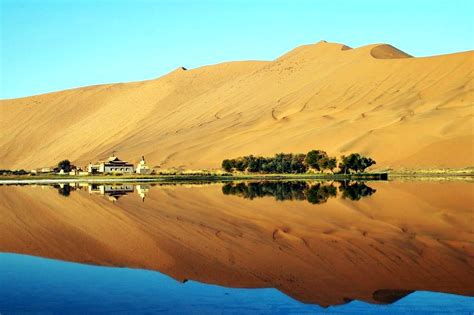 Badain Jaran Dunes | Series 'Top 11 most unusual deserts on the planet' | OrangeSmile.com