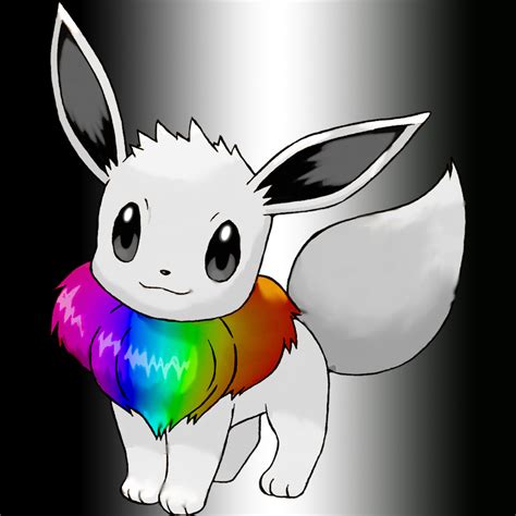 Eevee Rainbow Shiny by EpicGordoMan on DeviantArt