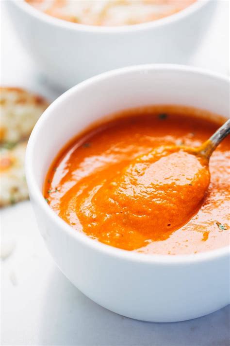 Simple Homemade Tomato Soup Recipe - Pinch of Yum