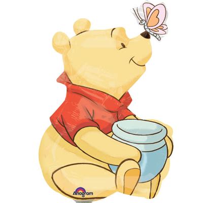 Pooh Bear and Honey Pot mini - Upstate Balloon Company