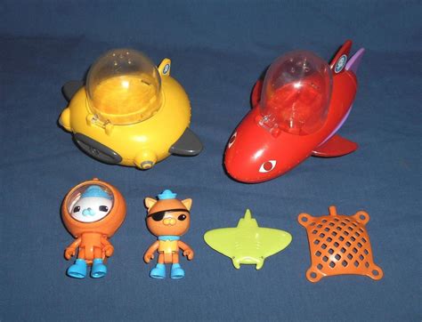 Octonauts Gup-B & Gup-D Submarine Vehicle Play Set Figure Lot Barnacles & Kwazii | #1970508956