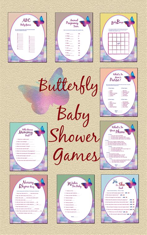 Pin on PrettyPrints4U.com | Baby Shower Printable Games