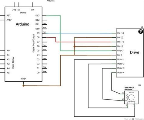 NEMA 34 Stepper Motor Pinout, Features, Wiring, Interfacing with Arduino