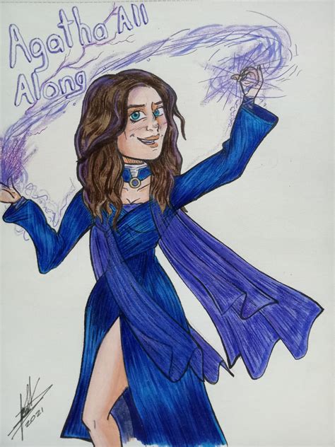 Agatha All Along by JoanCarrington14 on DeviantArt