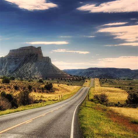 Desert Road Mountains iPad Wallpaper HD | Beautiful roads, Hdr photography, Hdr photos