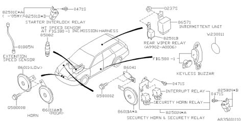 86012AE100 Genuine Subaru Horn Assembly Low