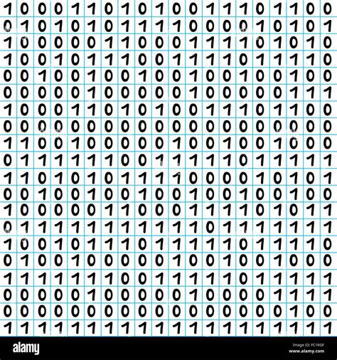 binary code pattern Stock Photo - Alamy