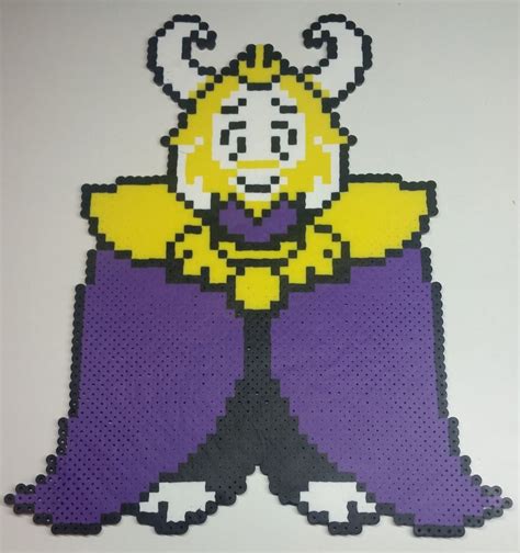 Pixel art undertale Asgore | Dessin Facile, Modèle Difficile, Jeux Vidéos