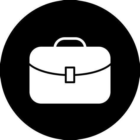 Vector Briefcase Icon 610135 Vector Art at Vecteezy