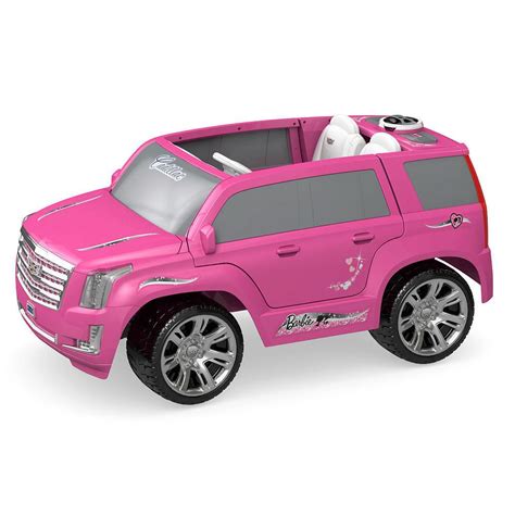 Power Wheels Barbie Cadillac Escalade 12 Volt Ride On | cadillac escalade sport 2020