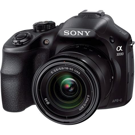 Sony Alpha a3000 Digital Camera with 18-55mm Lens ILCE3000K/B