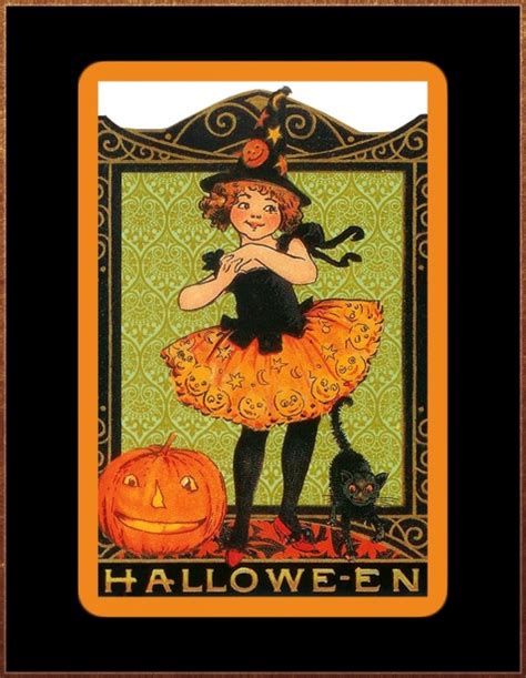 Vintage Halloween Illustration Free Stock Photo - Public Domain Pictures