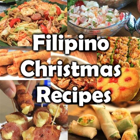 Filipino Christmas Recipes or Noche Buena Recipes