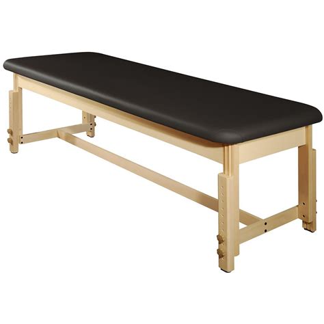 Master Massage 28" Harvey Treatment™ Stationary Massage Table - Black ...