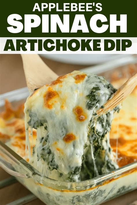 Applebee’s Spinach Artichoke Dip Recipe - Insanely Good