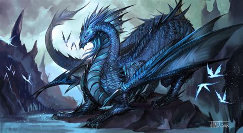 Blue Dragon by JMXD on DeviantArt