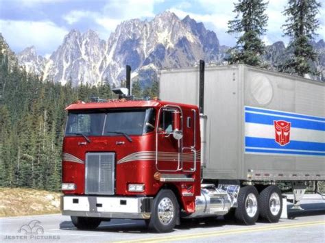 -Optimus Prime - Autobot (Leader) - 1970s Freightliner FL86 Cab-over ... | Nostalgia ...