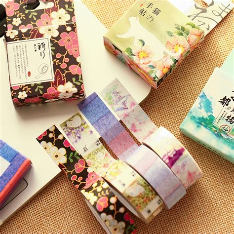 Misstime Paper Masking Tapes Japanese Washi Tape Diy Scrapbooking ...