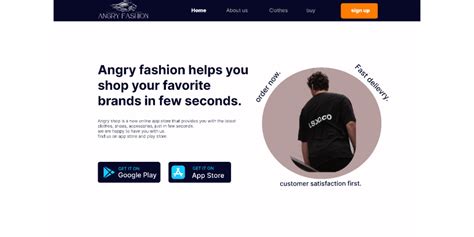 landing page of fashion store. | Figma