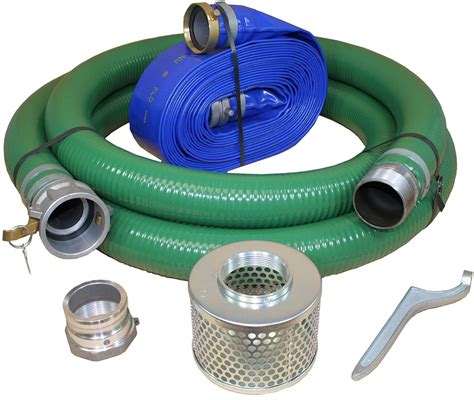 Trash Pumps : 4" Suction Hose - 4" x 25' | Service Rentals