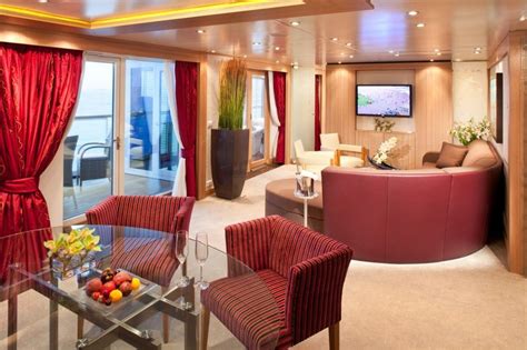 Most Luxurious Cruise Cabins | Top 5 - EALUXE.COM | Luxury cruise ship ...