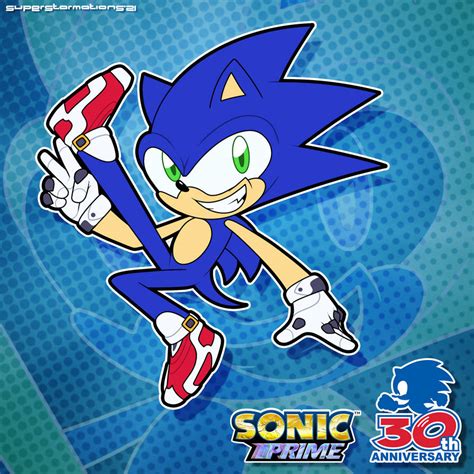 Sonic Prime (SONIC30TH) by SStarM on DeviantArt