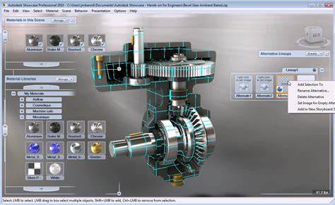 Autodesk Showcase: Présentation pour la mécanique - Mechanical ...