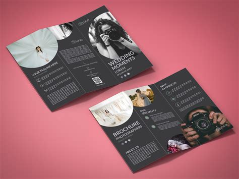 Photographer Tri-Fold Brochure Design Template by TechMix on Dribbble