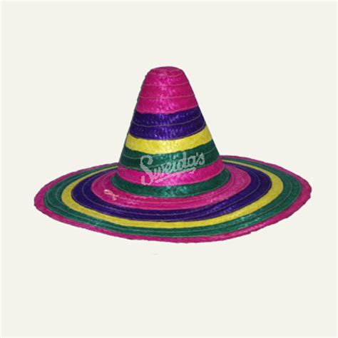 Sombrero Mexican Hat - Green/Yellow