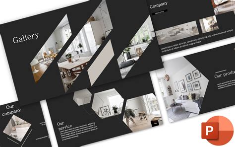 Interior Design PowerPoint template #102346 - TemplateMonster