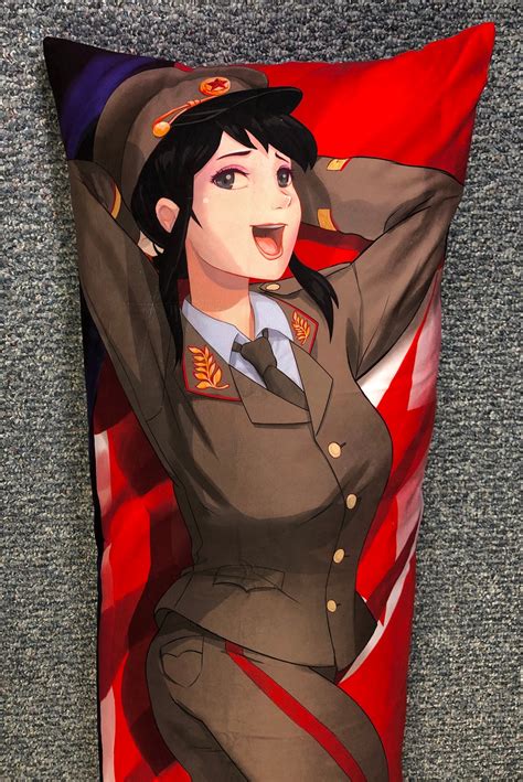 North Korean Waifu Body Pillow Case 20x60 Kim Yo-jong - Etsy