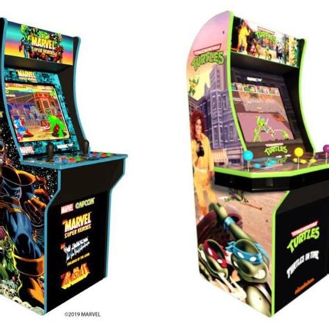 Arcade 1Up Marvel Super Heroes At-Home Arcade Machine 4ft ...