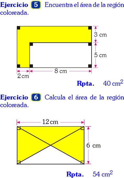 Calcular El Area De Un Rectangulo Ejercicios Resueltos - Printable ...