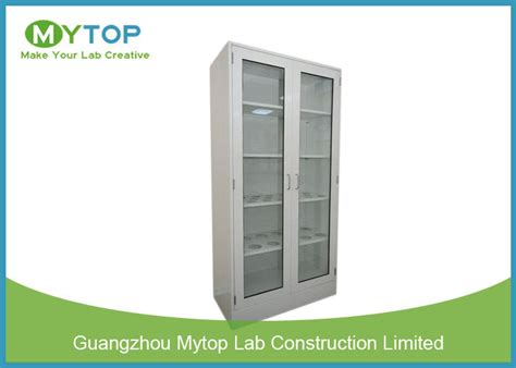 Metal Laboratory Cabinets With Glass Doors , Laboratory Sample Storage ...