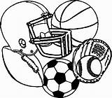 Free Printable Sports Coloring Pages sketch template