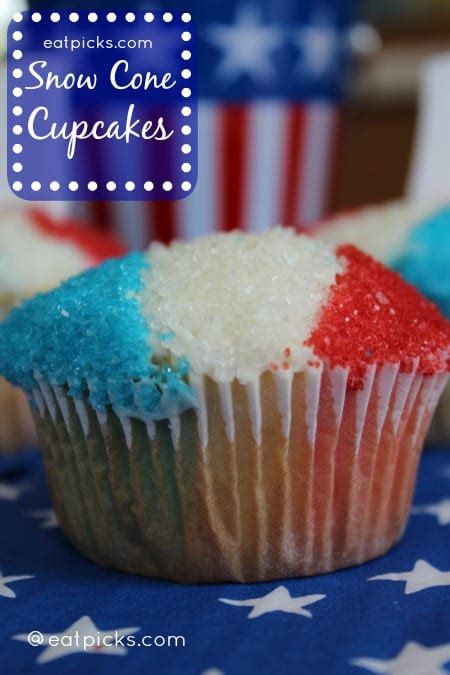 How to make Snow Cone Cupcakes Recipe | Eat Picks