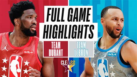 TEAM DURANT vs TEAM LEBRON | FULL GAME HIGHLIGHTS | 2022 NBA ALL-STAR ...