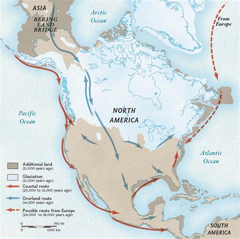 Ancient Beringians | North america map, Human migration, History