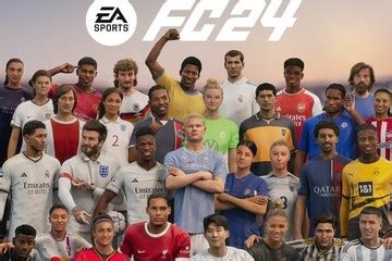 Haaland, al centro de la portada 2024 del videojuego EA Sports FC ...