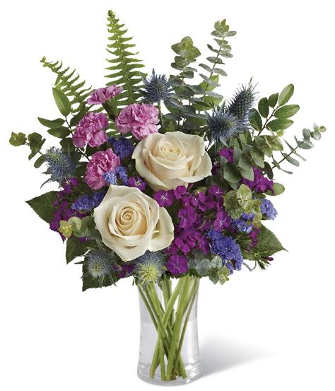 Natural Blue Bouquet – ROSE GARDEN